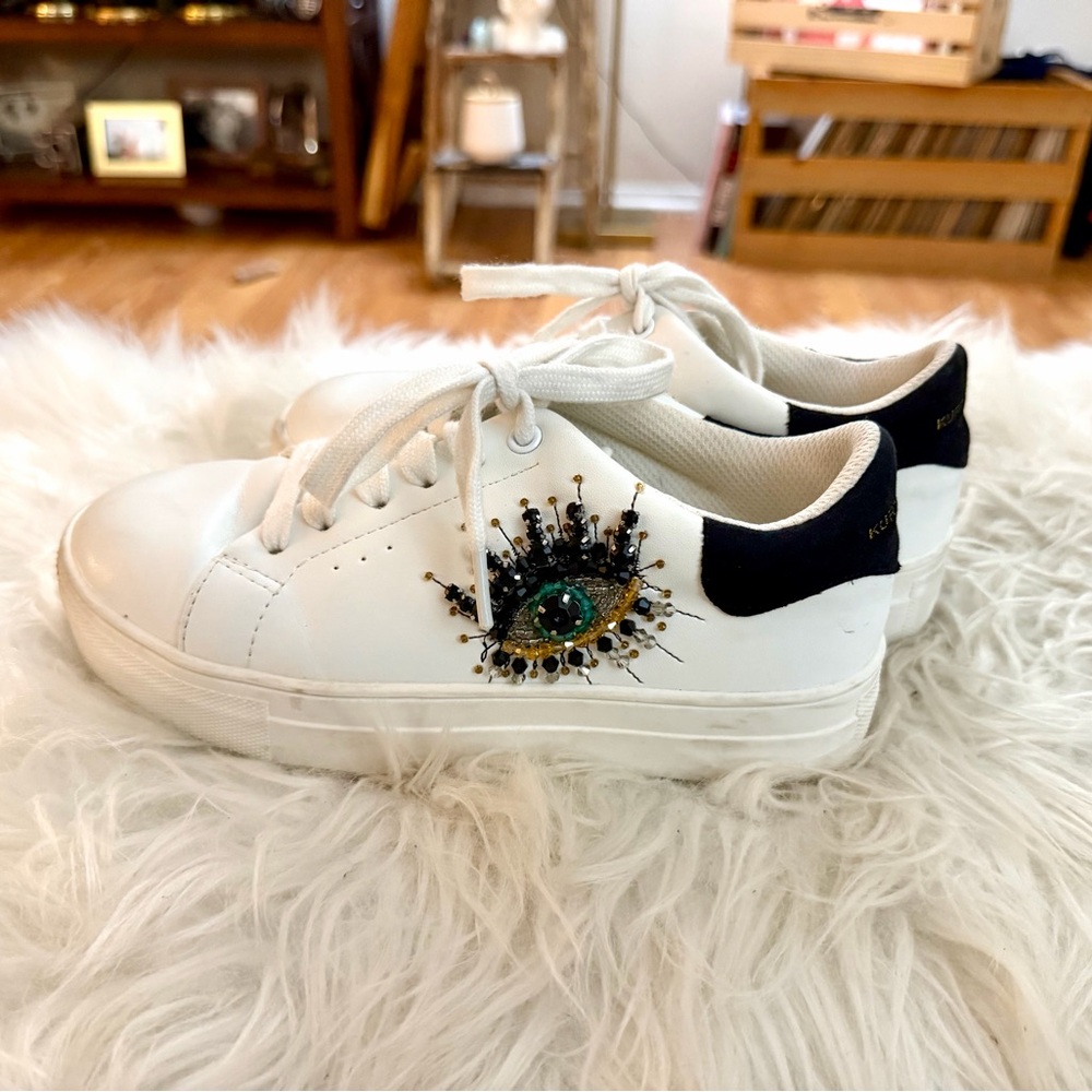 SALE! Kids Kurt Geiger Mini Laney Eye Sneaker